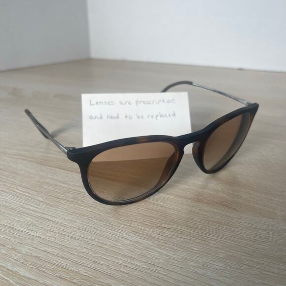 Ray-Ban RB4171 Erika 865/13 Sunglasses Tortoise Shell 54-18-145 Italy FRAME ONLY - Picture 1 of 8